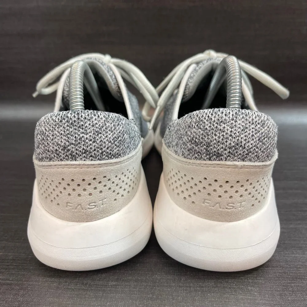 Kizik Madrid Eco Knit Women’s size 8.5 Heathered Grey Slip On Casual Shoes_3